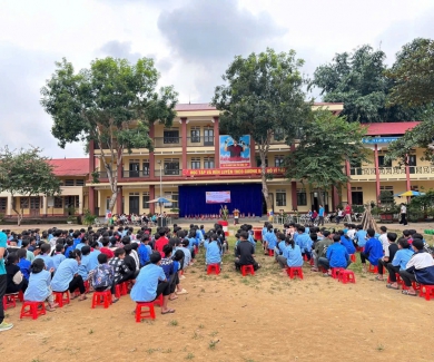  Diễn tập PCCC và CNCH năm học 2025-2026.